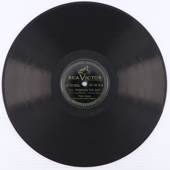 Perry Como, Russ Case, All Through The Day, Prisoner Of Love 78 rpm Record 1946 - Picture 2 of 10
